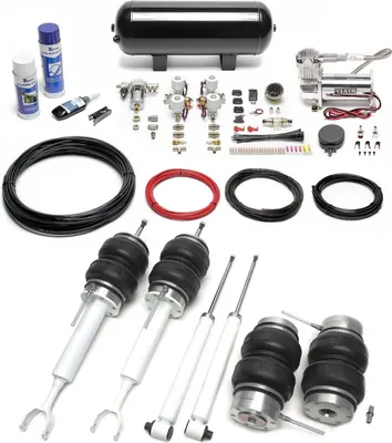 Zdjęcie produktu dla Zawieszenie pneumatyczne TA Technix czarne do Audi A6 4B Skoda Superb 3U VW Passat 3B/3BG