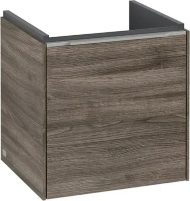 Image de Villeroy & Boch Subway 3.0 armoire sous lavabo, 1 porte butée à droite, 423x429x378mm, C58200RK