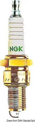Produktbild von NGK Zündkerze LZFR-6AI Osculati 47.558.89