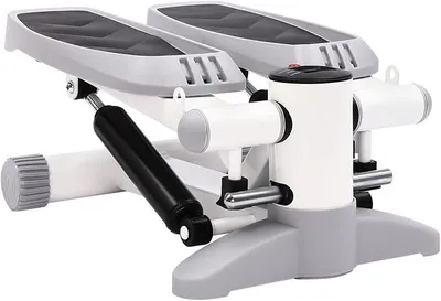 Produktbild von Hometrainer Stepper Tragbar Fitness Stepper mit LED Display Fitness Mini Stepper Einstellbare Höhe Ideal für die Gewichtsabnahme die Straffung und das Trainingsprogramm