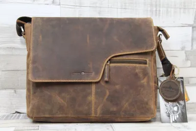 Produktbild von Greenburry Vintage Original Umhängetasche Leder 32 cm