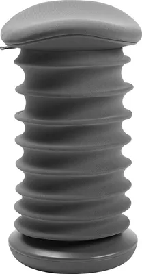 Produktbild von Sitzhocker - Grau - Polyester - höhenverstellbar