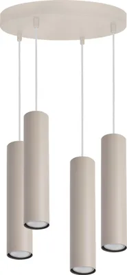Produktbild von Tuba Pendelleuchte Kaschmir – 4 flammig GU10
