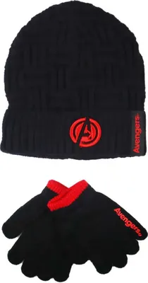 Produktbild von Marvel Avengers - Kinder Jugend Wintermütze plus Handschuhe – 54