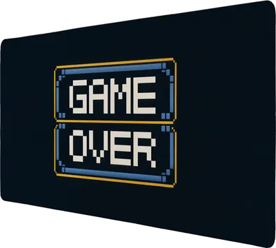 Produktbild von Game Over Schreibtischunterlage 89x40cm XXL Mauspad