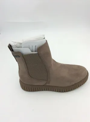 Produktbild von Jana Damen Stiefelette grau Gr. 37 mit Reißverschluss und flachem Absatz