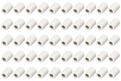 Keramik-Isolierschläuche 50 Stk. 4 mm Ø Wärmeisolierung