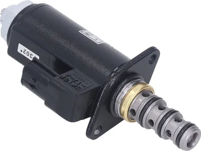 Image de Électrovanne,Électrovanne pour pompe hydraulique,Électrovanne électrique,Électrovanne de remplacement,Électrovanne en acier allié,Accessoires pour pompe de pelleteuse