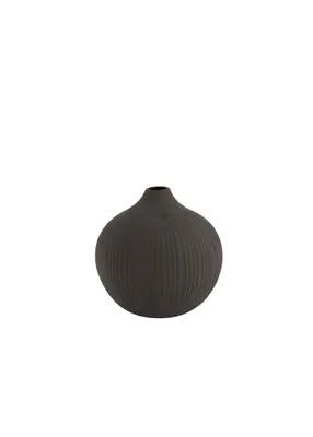 Produktbild von Storefactory Vase Fröbacken Dark Grey Structure (10cm)
