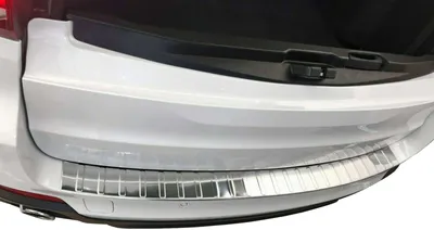 Immagine prodotto di Protezione paraurti in acciaio inox lucido per BMW X5 F15, 2013-2018 | 120CM + smussatura