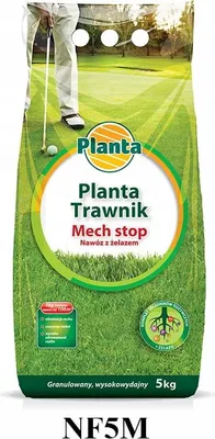 Zdjęcie produktu dla Nawóz do trawników mech stop wieloskładnikowy Planta granulat 5 kg