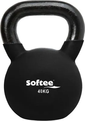 Immagine prodotto di Softee Kettlebell in neoprene 40 kg Nero 40 kg Nero 40 kg