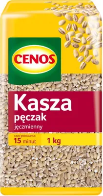 Zdjęcie produktu dla Cenos Kasza Pęczak Jęczmienny 1 Kg