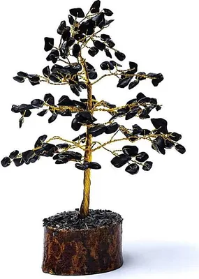 Produktbild von Edelsteinbaum schwarzer Achat -- ±18cm online bestellen sofort