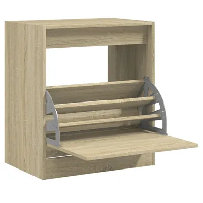 Produktbild von vidaXL Schuhschrank Sonoma-Eiche 60x42x69 cm Holzwerkstoff
