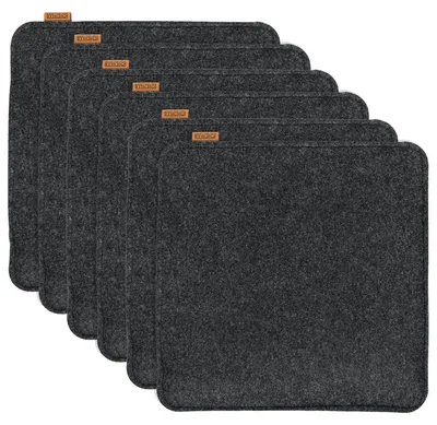 Produktbild von Sitzkissen mit Antirutschnoppen 6er-Set