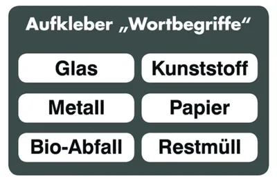 Produktbild von Stumpf Piktogramm-Set, farbig, 6 Stück