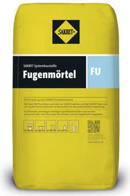 Produktbild von SAKRET Fugenmörtel FU Zementgrau 25 kg