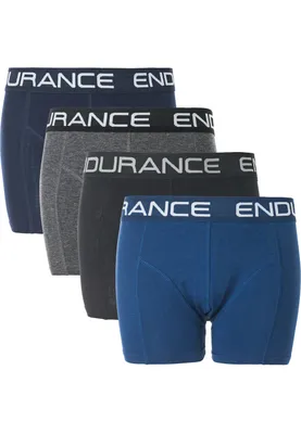 Produktbild von ENDURANCE Boxer Shorts Burke Jr. 4er-Pack aus atmungsaktivem Material 8881 Multi Color 10/12