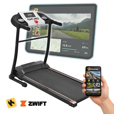 Zdjęcie produktu dla Bieżnia Elektryczna Corciano Treningowa Faro 120kg 12km/h