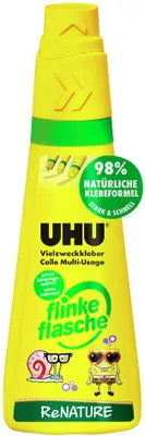 Produktbild von UHU flinke flasche ReNATURE SpongeBob Schwammkopf Alleskleber 1 St.