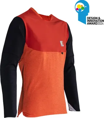 Produktbild von Leatt Mtb Allmtn 5.0 Jersey Glow Farbe Orange/Schwarz Grösse M