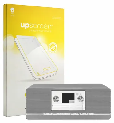 Produktbild von upscreen Entspiegelungs Schutzglas für TechniSat Digitradio 372 CD Schutzfolie Panzer Folie Glas Display Schutz matt