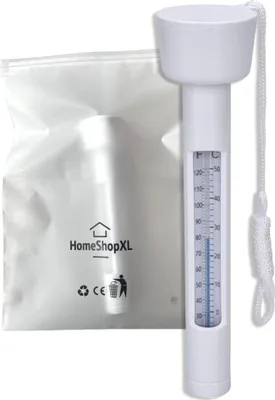 Produktbild von Schwimmbadthermometer - Schwimmend - Wasserthermometer - für Babywanne, Badewanne, Schwimmbad, Whirlpool