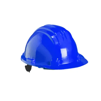 Produktbild von Bauhelm mit Drehverschluss blau