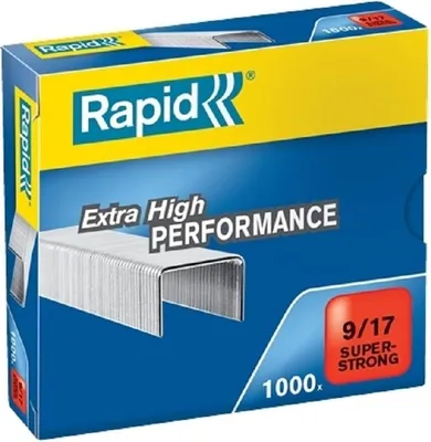 Image de Agrafes Rapid 9/17 acier super fort 1000 pcs