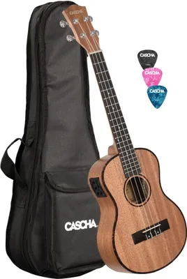 Produktbild von Cascha HH2048E Natural Tenor Ukulele
