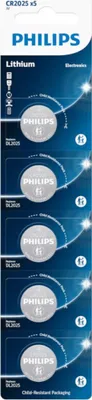 Produktbild von Taste Brand PHILIPS Modell PHILIPS Lithium 3V 2025 X5