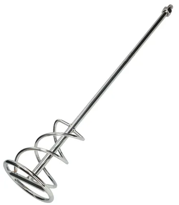 Produktbild von KOTARBAU® Mörtelrührer Spiralmischer 120mm mit M14 Gewinde für Zement Putz Gips Farben Rührkorb Wendelrührer Rondenrührer Farbrührer Rührquirl Gipsrührer