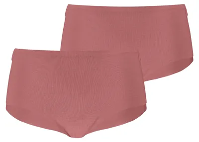 Produktbild von 2er Pack PUMA Damen Slips Invisible Ultra Soft Baumwolle Mini Shorts