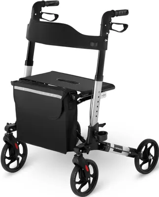 Produktbild von Expondo Uniprodo Rollator - Empire Silver - 136 kg