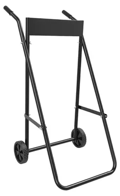 Produktbild von Außenbordmotor Wagen - Motortransportwagen - Klappbar - Bis 30 PS - Tragkraft 40 kg - Stahlrahmen mit Gummirädern - Schwarz
