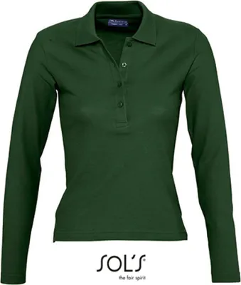 Image de SOL'S Women's Polo à manches longues Podium