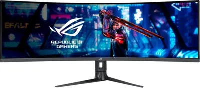 Produktbild von ASUS ROG Strix XG49WCR, 124,5 cm (49"), 5120 x 1440 Pixel, DQHD, 1 ms, Schwarz