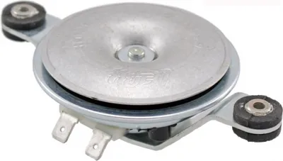 Produktbild von RMS Hupe Ø 72 mm 12 V DC 2 Loch grau kompatibel mit Vespa PX 125