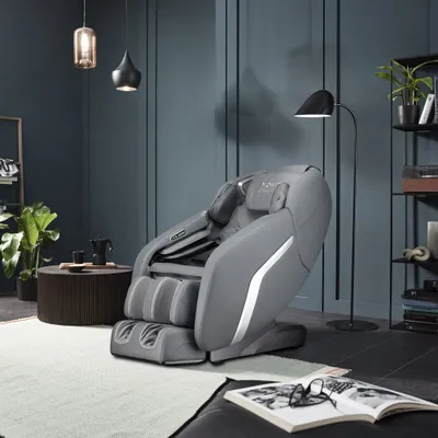 Produktbild von HOME DELUXE - Massagesessel DUNES Anthrazit - inkl. Zero Gravity Funktion, Bluetooth und Heizung I Massagestuhl Relaxsessel mit Wärmefunktion