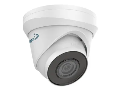 Image de Caméra Ip à Réseau Fixe - Dôme - 4 Mp - Blanc