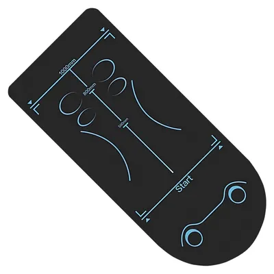 Image de Tapis de fitness antidérapant pour divers exercices