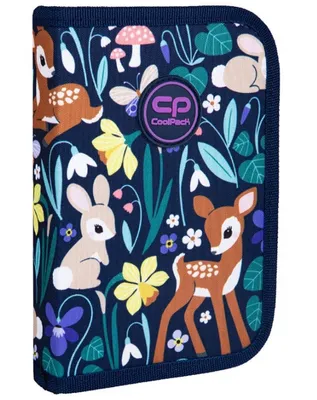 Zdjęcie produktu dla Piórnik jednoklapkowy bez wyposażenia Coolpack Clipper Oh My Deer