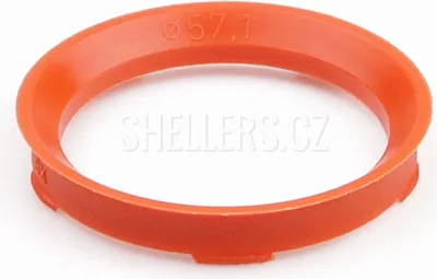 Obrázek produktu pro Vymezovací kroužek 67,0 / 57,1 (FZ74P), plast, přesah kužele 3 mm