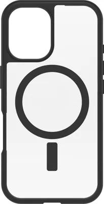 Produktbild von OtterBox React Series für MagSafe für iPhone 16, Black Crystal