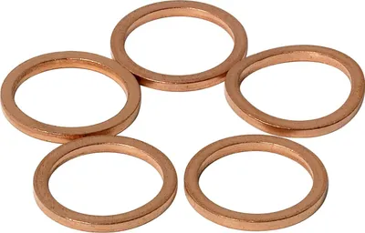 Produktbild von Hi-Q Tools Kupferdichtringe 5er-Set M12 13x16mm Dichtungsmaterial