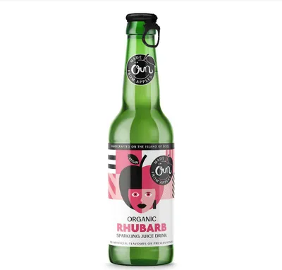 NAPÓJ RABARBAROWY BIO 330 ml - ÖUN