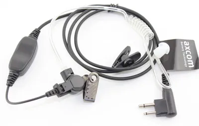 Produktbild von Headset mit Schallschlauch 1 Kabel-Lösung für Motorola GP300, CP040, DP1400, R2 Doppelklinkenstecker