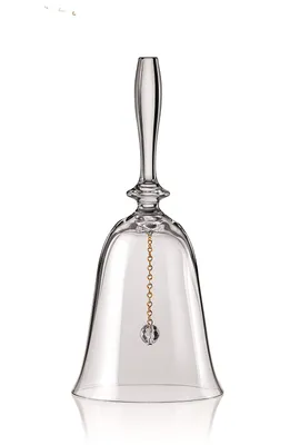 Produktbild von Weihnachtsglocke Angela Kristallglas , Osterglocke aus Kristallglas Bohemia Crystalex