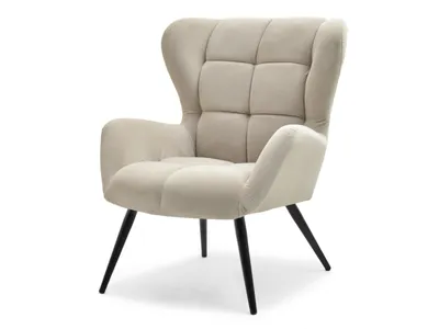 Produktbild von Ohrensessel ARNO – beige/schwarz